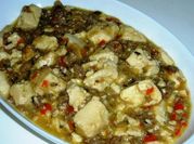 A picture of doubanjiang ground pork