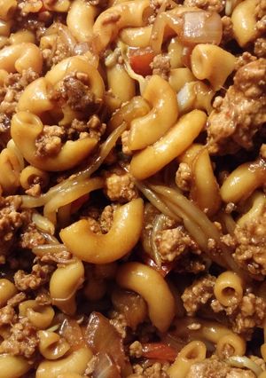A picture of Chinese Style Macaroni.
