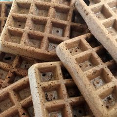 A picture of The Best Chocolate Waffles Ever!.