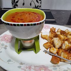 A picture of Paubhaji Fondue.