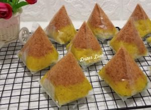 Foto resep Ketan Kuning Bumbu Serundeng Pedas Manis gurih