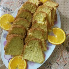 A picture of Citrus Chiffon Cake.