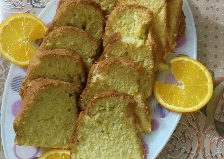 Simple Way to Make Speedy Citrus Chiffon Cake