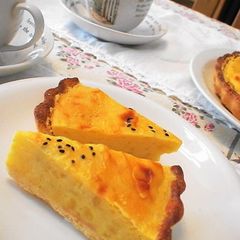 A picture of Sweet Potato Tart.