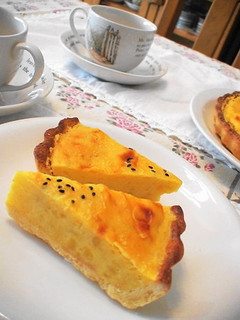 A picture of Sweet Potato Tart.