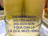 Sữa hạt giảm cân