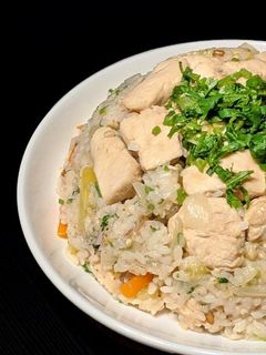 新疆大漠雞肉手抓飯 的食譜成品照片