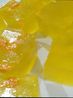A picture of Agar Agar pudding.