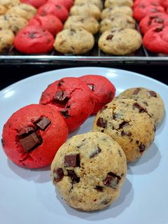 Foto resep Keto Chewy Protein Chocolate Chip Cookies|High Protein, Low Calorie, Sugar & Gluten Free|#Ketopad