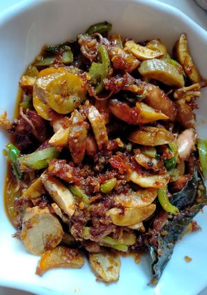 Foto resep Tumis cumi asin+jengkol