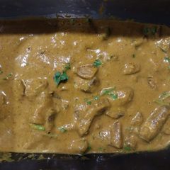 A picture of Mushroom ghee roast.