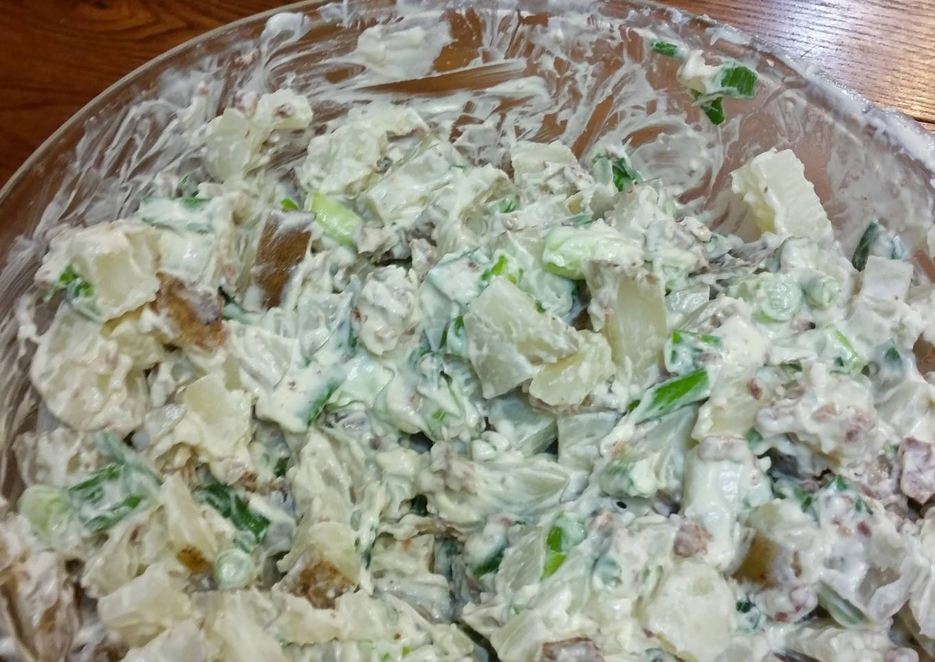 Baked potato salad