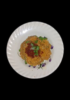 A picture of Wheat flour Khichu.