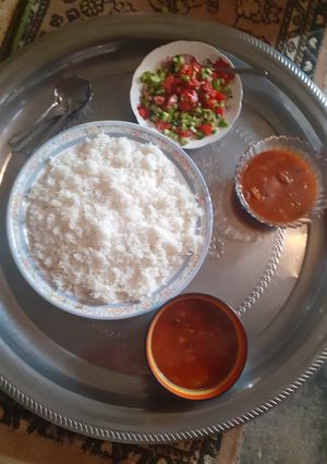 صورة لوصفة باذنجان ورز