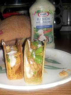 A picture of Chicken Ranch Tacos.