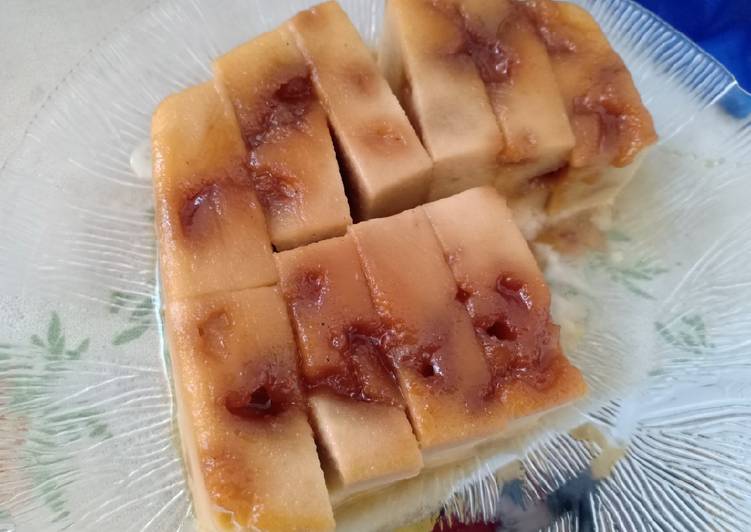 Puding roti tawar MPASI 10 bulan