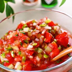 A picture of Fresh Homemade Salsa.