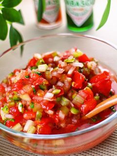A picture of Fresh Homemade Salsa.