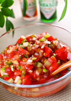 A picture of Fresh Homemade Salsa.