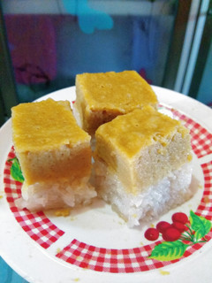 Foto resep Ketan sarikaya durian(kue talam ketan durian)