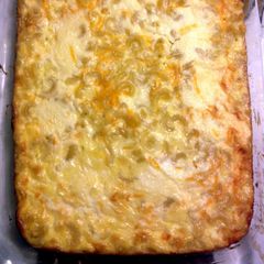 A picture of Cream Cheese Mac And Cheese.