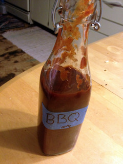 A picture of Sweet Apple BBQ Sauce.