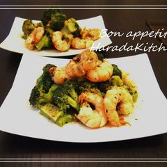 A picture of 10 Minute Shrimp & Broccoli Basil Sauté.