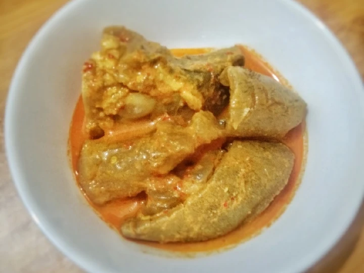 Langkah Mudah untuk Menyiapkan Resep Gulai tunjang yang Bikin Ngiler