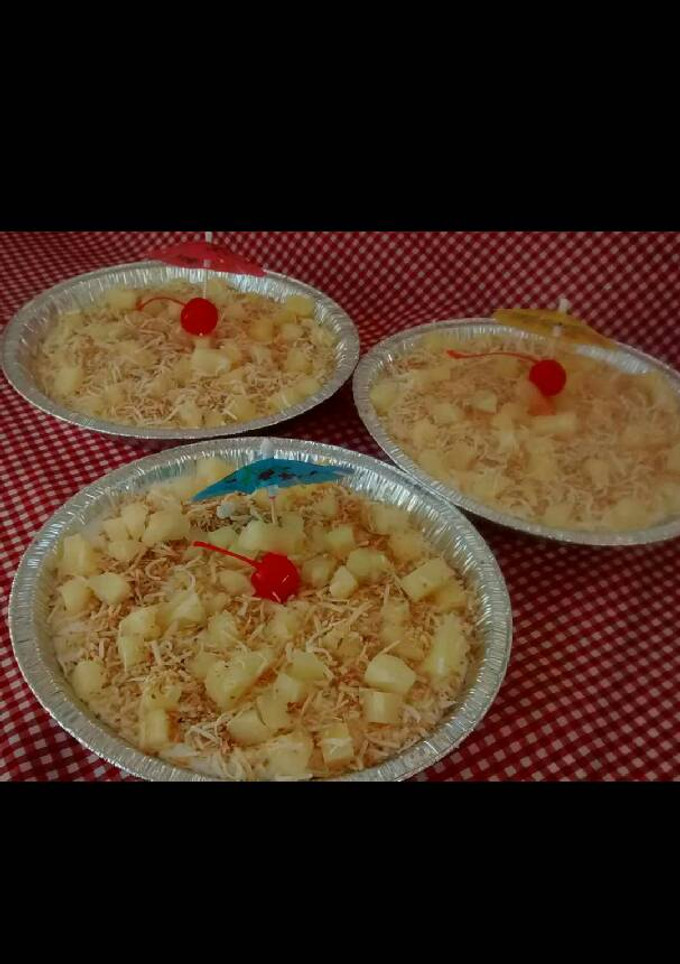 Una foto de Pay de piña colada