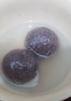桂冠紫糯湯圓(花生) 的食譜成品照片