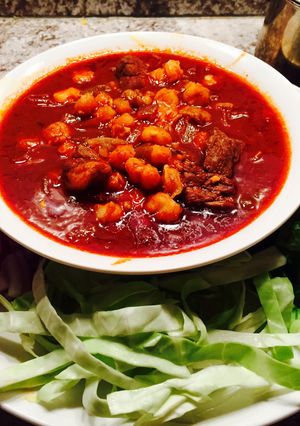 A picture of Slow Cooker Pozole.
