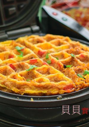 【味王泡麵創意秀】墨西哥香辣麵鬆餅 的食譜成品照片