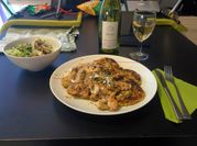 A picture of pork ragout