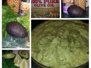 A picture of avocado hummus