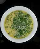 Thick Chicken Soup Hungarian Style