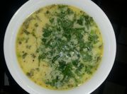 A picture of parsnip soup