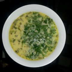 A picture of Thick Chicken Soup Hungarian Style.