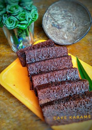 Foto resep Cake Sarang Semut / karamel cake