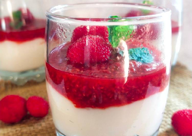 Resep masakan Rasberry Silky Pudding | Cara Membuat Rasberry Silky Pudding Yang Bisa Manjain Lidah