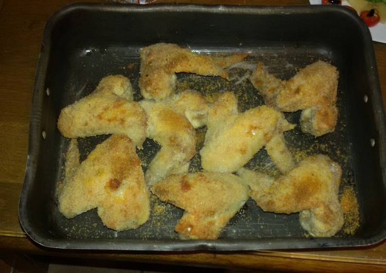 Parmesan chicken wings