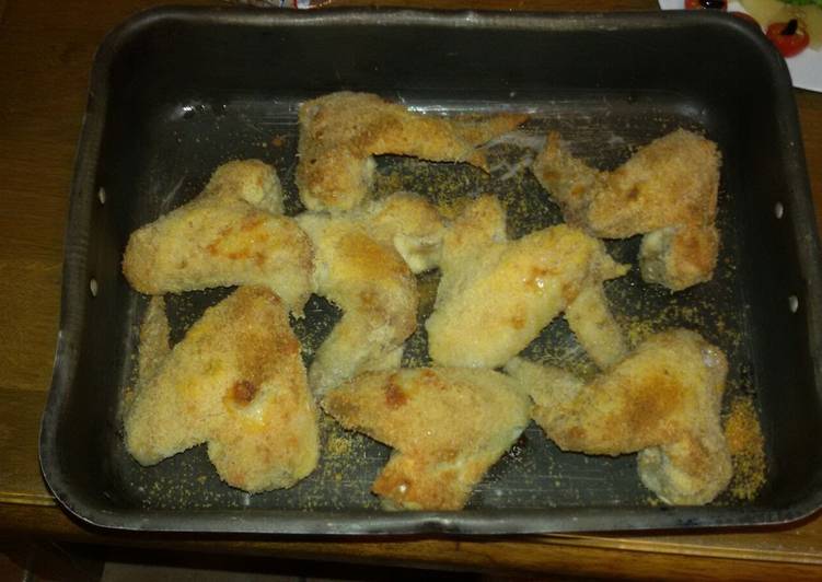 Steps to Prepare Super Quick Homemade Parmesan chicken wings