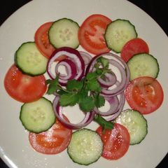 A picture of Side Dish Salad for Indian Food.