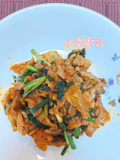 [韓式家常菜] 泡菜炒豬肉 的食譜成品照片