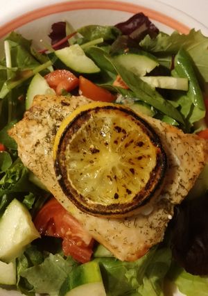 A picture of Broiled Salmon.