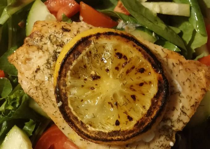 Easiest Way to Prepare Award-winning Broiled Salmon