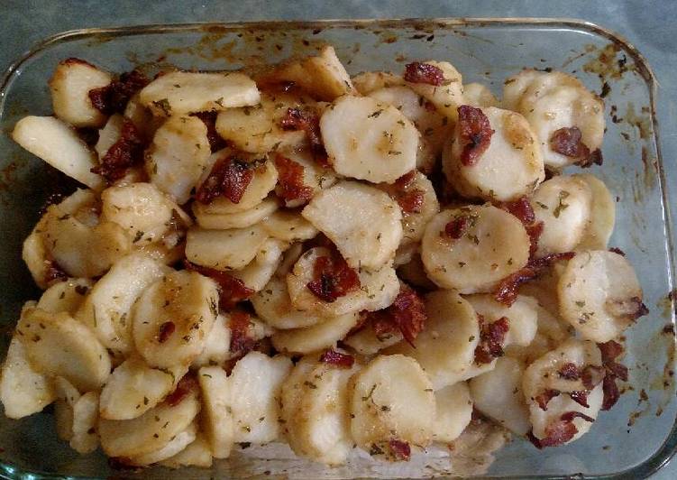 Homemade Hot German Potato Salad