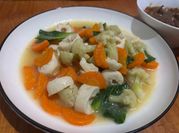 Gambar chikuwa sayur