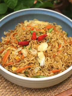 Foto resep Mie Telor Goreng Sayur Simple