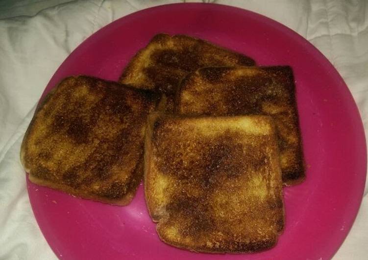 Easiest Way to Prepare Homemade Cinnamon Toast