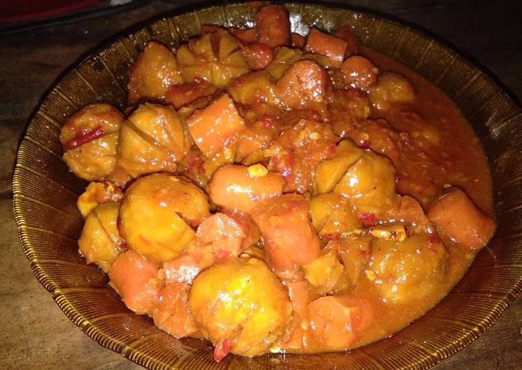 Recipe: Yummy Baso Sosis Mercon